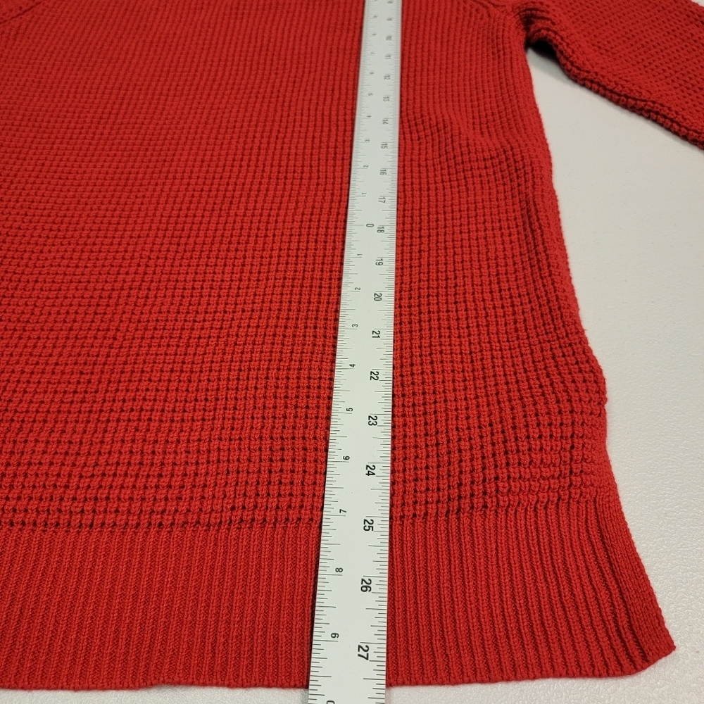 Michael Kors Women's Red Knit Turtleneck Sweater Size‎ S - Picture 7 of 8